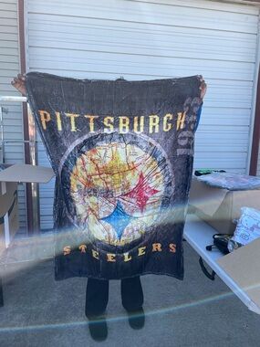 Pittsburgh Steelers Graphic Throw Blanket - NEW IN PACKAGE